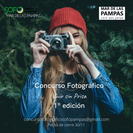 Concurso de Fotografía “Vivir sin Prisa” 1º Edición Mar de las Pampas